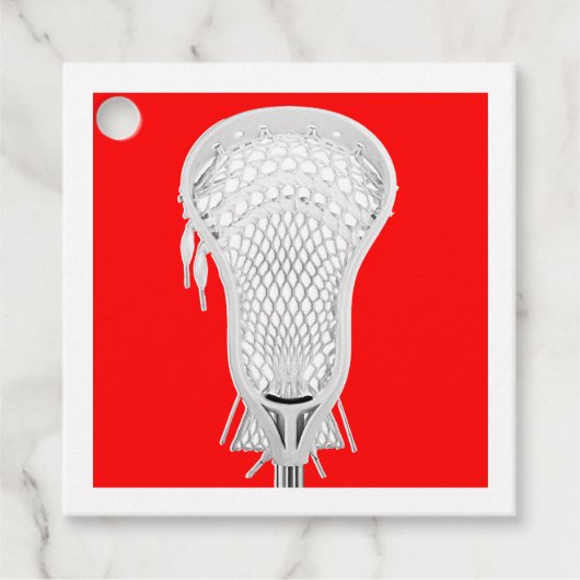 Lacrosse Team Geschenkanhänger (Vorderseite)