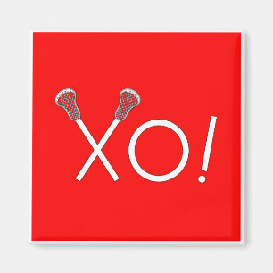 Lacrosse Team Geschenke Magnet