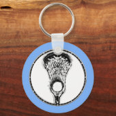Lacrosse Team Geschenke Schlüsselanhänger (Vorderseite)