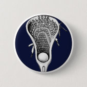 Lacrosse Team Gifts Button (Vorderseite)