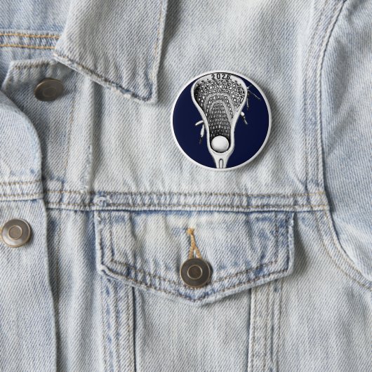 Lacrosse Team Gifts Button (Beispiel)