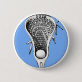 Lacrosse Team Gifts Button (Vorderseite)