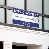 Lacrosse Team-Glückwunsch Banner (Äußeres Gebäude)