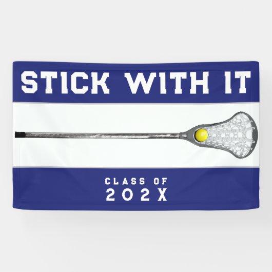 Lacrosse Team-Glückwunsch Banner (Horizontal)