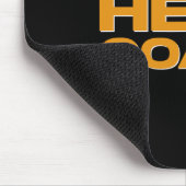 Lacrosse Team Head Coach Mousepad (Ecke)