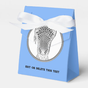 Lacrosse-Team Hellblau Geschenkschachtel
