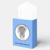 Lacrosse Team Light Blue Geschenkschachtel (Geöffnet)