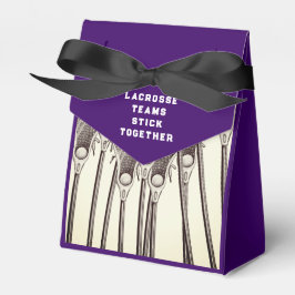 Lacrosse Team Lila Gevor Box Geschenkschachtel