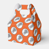 Lacrosse Team Orange Gevor Box Geschenkschachtel (Rückseite)