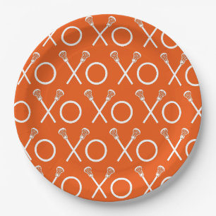 Lacrosse Team Orange Paper Teller
