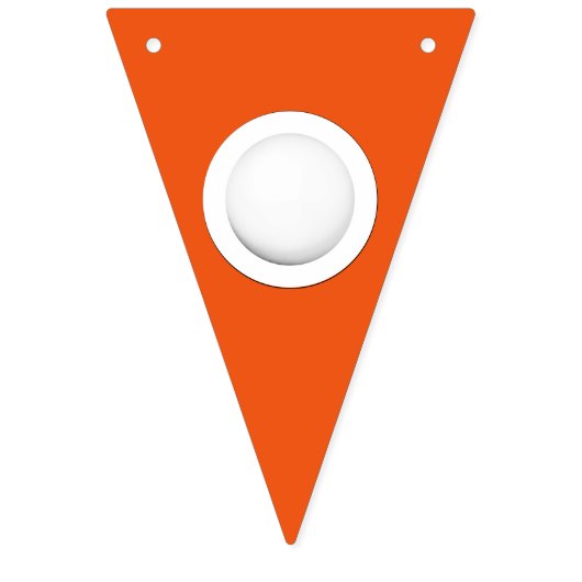 Lacrosse Team Orange Wimpelkette (Zweite Fahne)