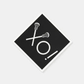 Lacrosse Team Party-Ereignis Serviette (Ecke)