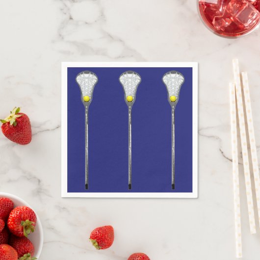 Lacrosse Team Party Serviette (Beispiel)