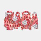 Lacrosse Team Red Party Geschenkschachtel (Ungefaltet)