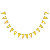 Lacrosse Team Yellow Wimpelkette (Alle)