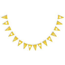 Lacrosse Team Yellow Wimpelkette