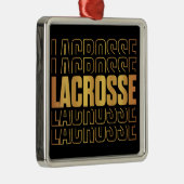 Lacrosse Text Ornament (Rechts)