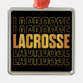 Lacrosse Text Ornament (Vorne)