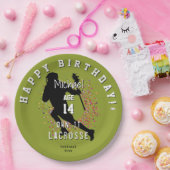 LaCrosse Theme Geburtstagspapier-Teller HAMbyWG Pappteller (Party)