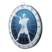 Lacrosse-tireur-Dartscheibe Dartscheibe (Vorderseite rechts)