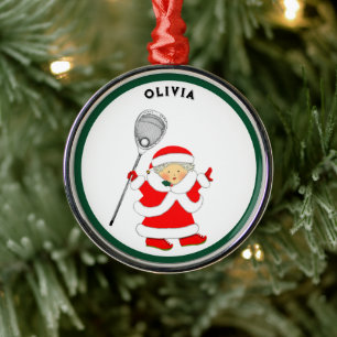 Lacrosse-Torhüter-Sammelobjekt Ornament Aus Metall