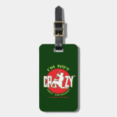 Lacrosse-Tormann-Gepäckanhänger Gepäckanhänger (Vorderseite vertikal)