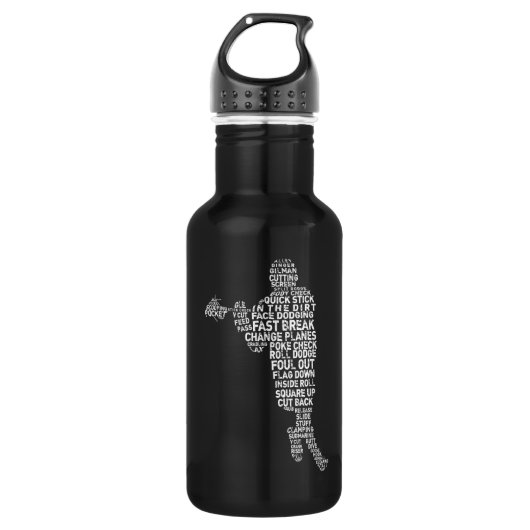 Lacrosse Trinkflasche (Vorderseite)