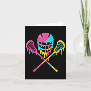 Lacrosse Tropfen Lax Helm Eisklammern Karte