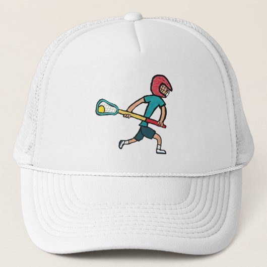 Lacrosse Truckerkappe (Vorderseite)