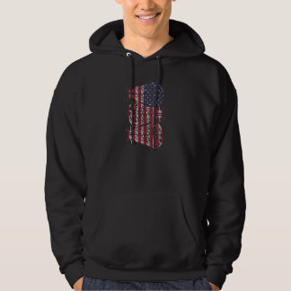 Lacrosse US-Flagge Lacrosse Player Männer Frauen K Hoodie