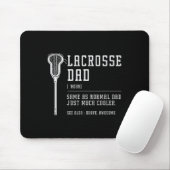 Lacrosse Vater Daddy Quote Definition Männer Vinta Mousepad (Mit Mouse)