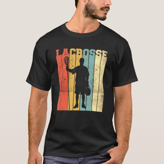 Lacrosse Vintag Retro 1 T-Shirt (Vorderseite)