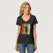 Lacrosse Vintag Retro 1 T-Shirt (Vorderseite Vollansicht)