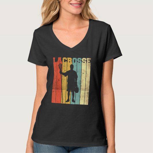 Lacrosse Vintag Retro 1 T-Shirt (Vorderseite)