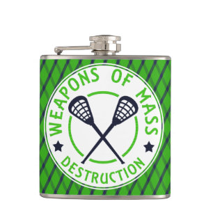 Lacrosse Weapons of Destction Flask Flachmann