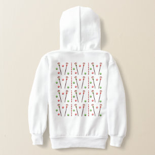 Lacrosse Weihnachten Hoodie