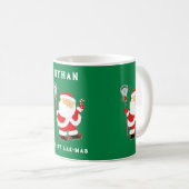 Lacrosse Weihnachten Kaffeetasse (VorderseiteRechts)