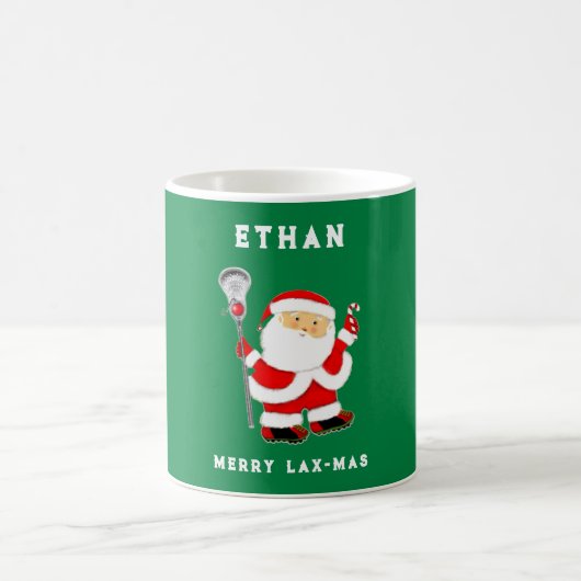 Lacrosse Weihnachten Kaffeetasse (Mittel)