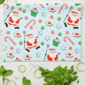 Lacrosse Weihnachtsgeschenke Geschirrtuch (Gefaltet)