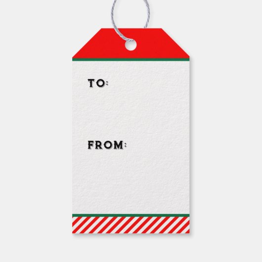 Lacrosse Weihnachtsgeschenke Tags Geschenkanhänger (Rückseite)