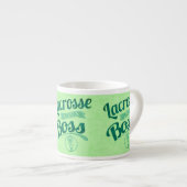 Lacrosse wie ein Boss Espressotasse (Vorderseite Rechts)