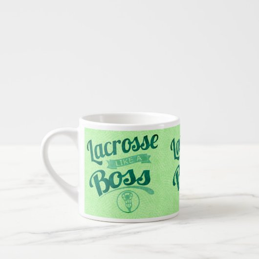 Lacrosse wie ein Boss Espressotasse (Links)
