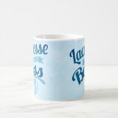 Lacrosse wie ein Boss Kaffeetasse (Mittel)