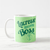 Lacrosse wie ein Boss Kaffeetasse (Links)