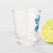 Lacrosse wie ein Boss, Lax Schnapsglas (Links)
