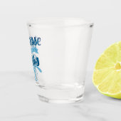 Lacrosse wie ein Boss, Lax Schnapsglas (Rechts)