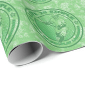 Lacrosse Xmas Geschenkpapier, das Leben ist einfac Geschenkpapier (Rolleneckpunkt)