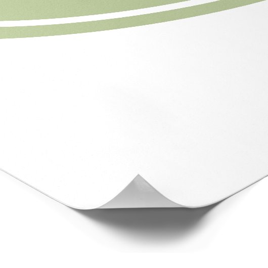 Lacrosse Ziel Poster (Ecke)