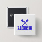 Lacrosseblau Button (Vorne & Hinten)