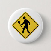 Lacrossing Button (Vorderseite)